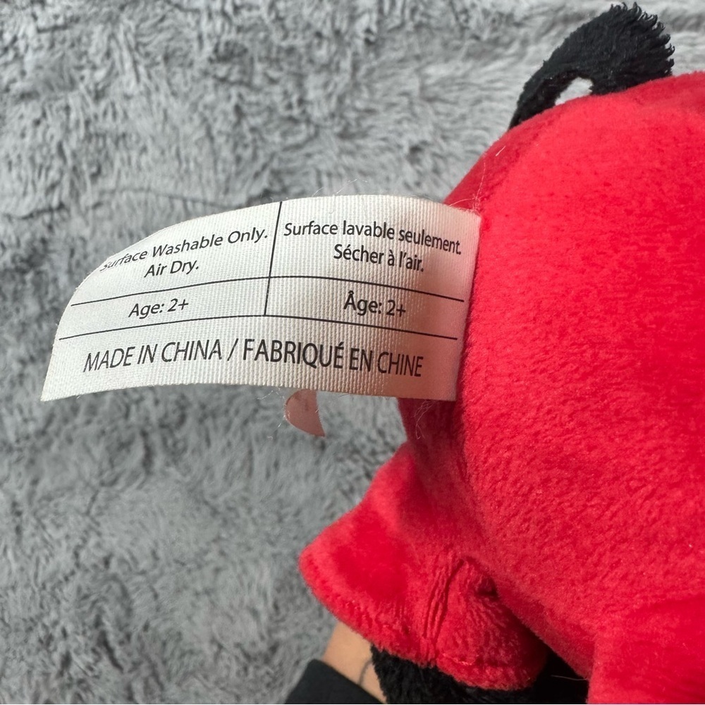 Disney Mickey Mouse Plush - Black, Red, Yellow - Picture 6 of 6